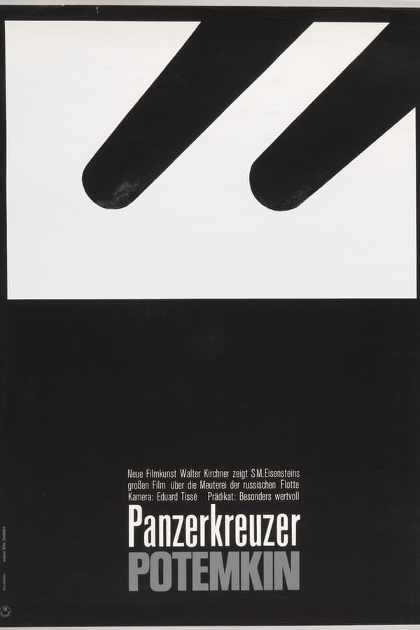 Panzerkreuzer Potemkin 1925 Poster